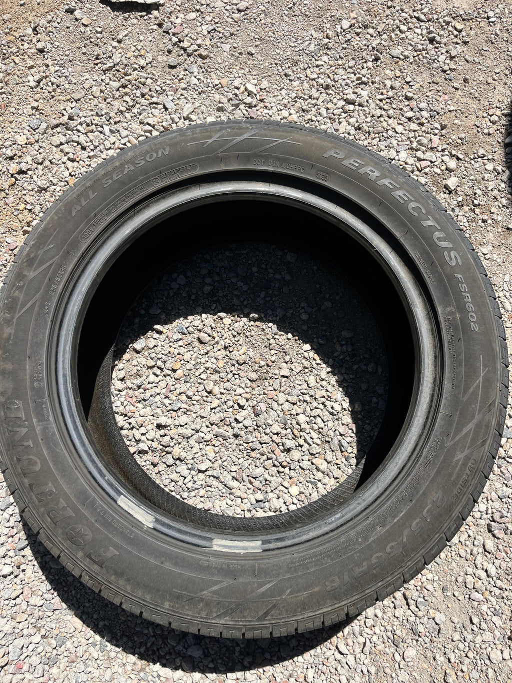 235/55R18 Set (4 Used Tires) Fortune Perfectus (FSR602)