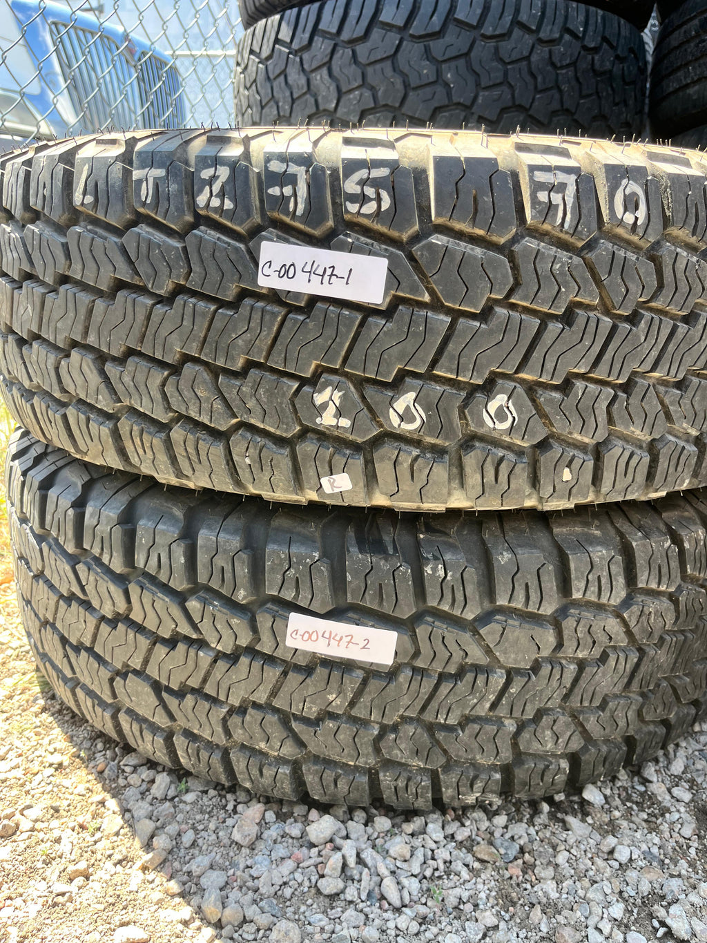 275/70R18 Pair (2 Used Tires) Rocky Mountain All Terrain