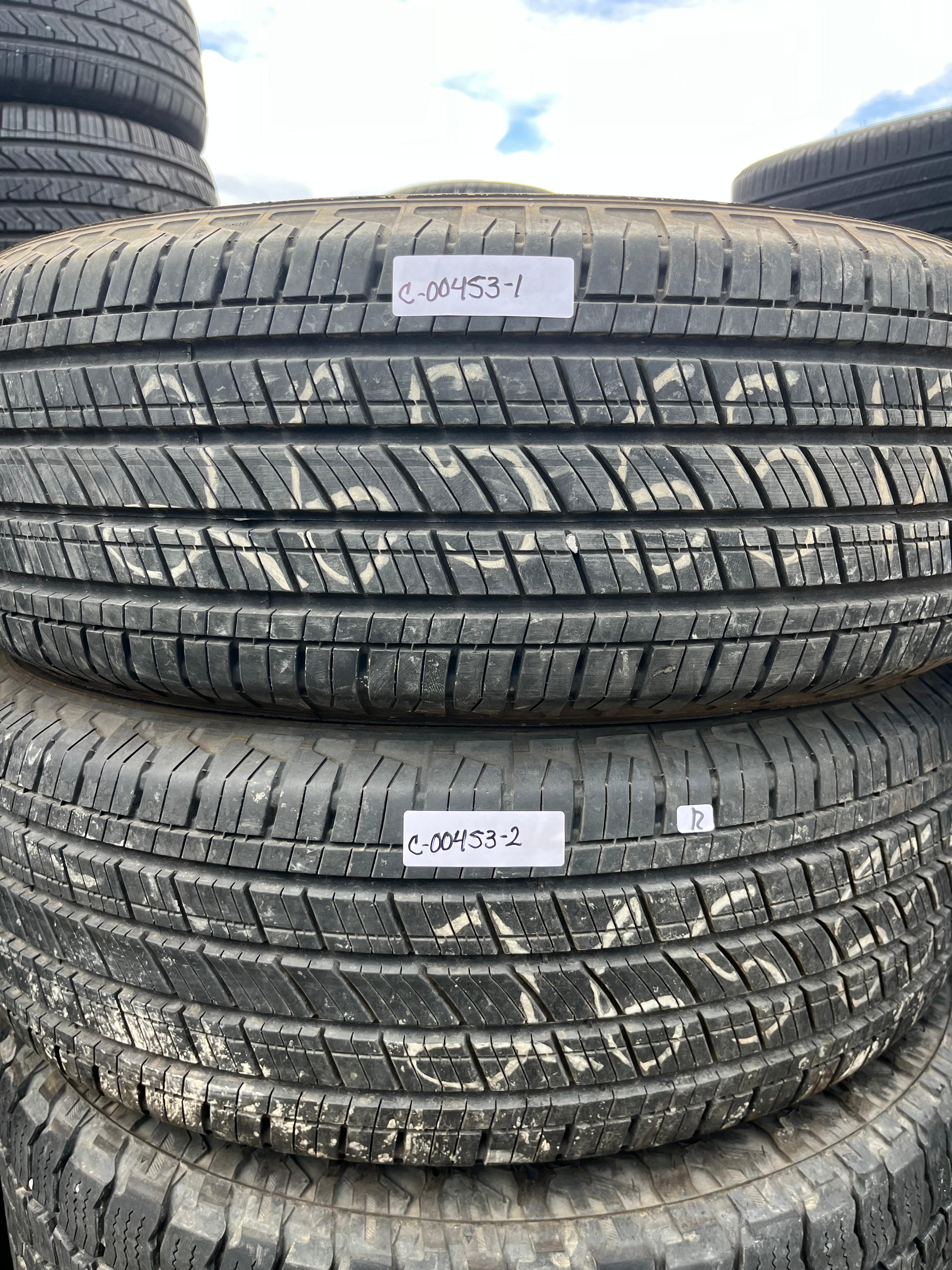 265/65R18 Pair (2 Used Tires) Michelin Primacy LTX