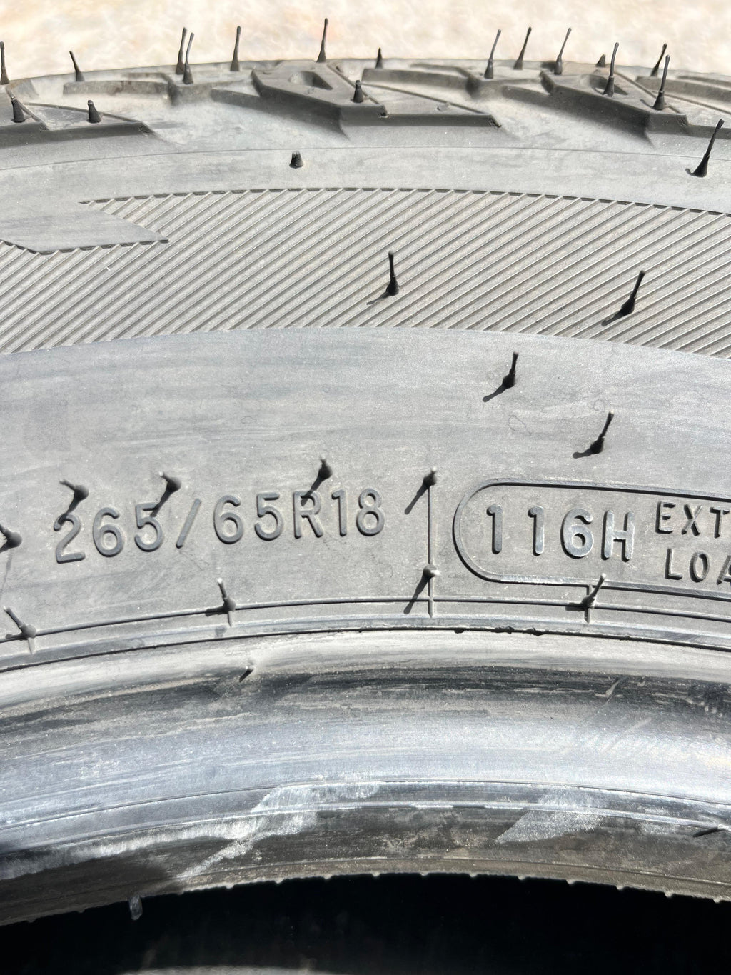 265/65R18 Pair (2 Used Tires) Cooper Discoverer AT