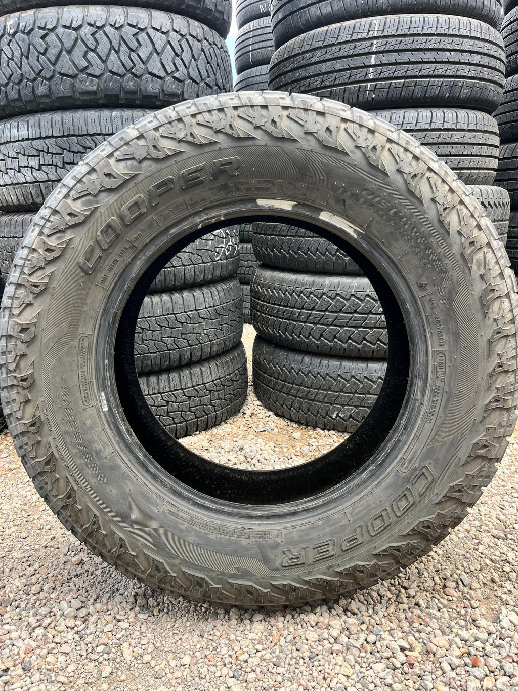 265/65R18 Pair (2 Used Tires) Cooper Discoverer AT