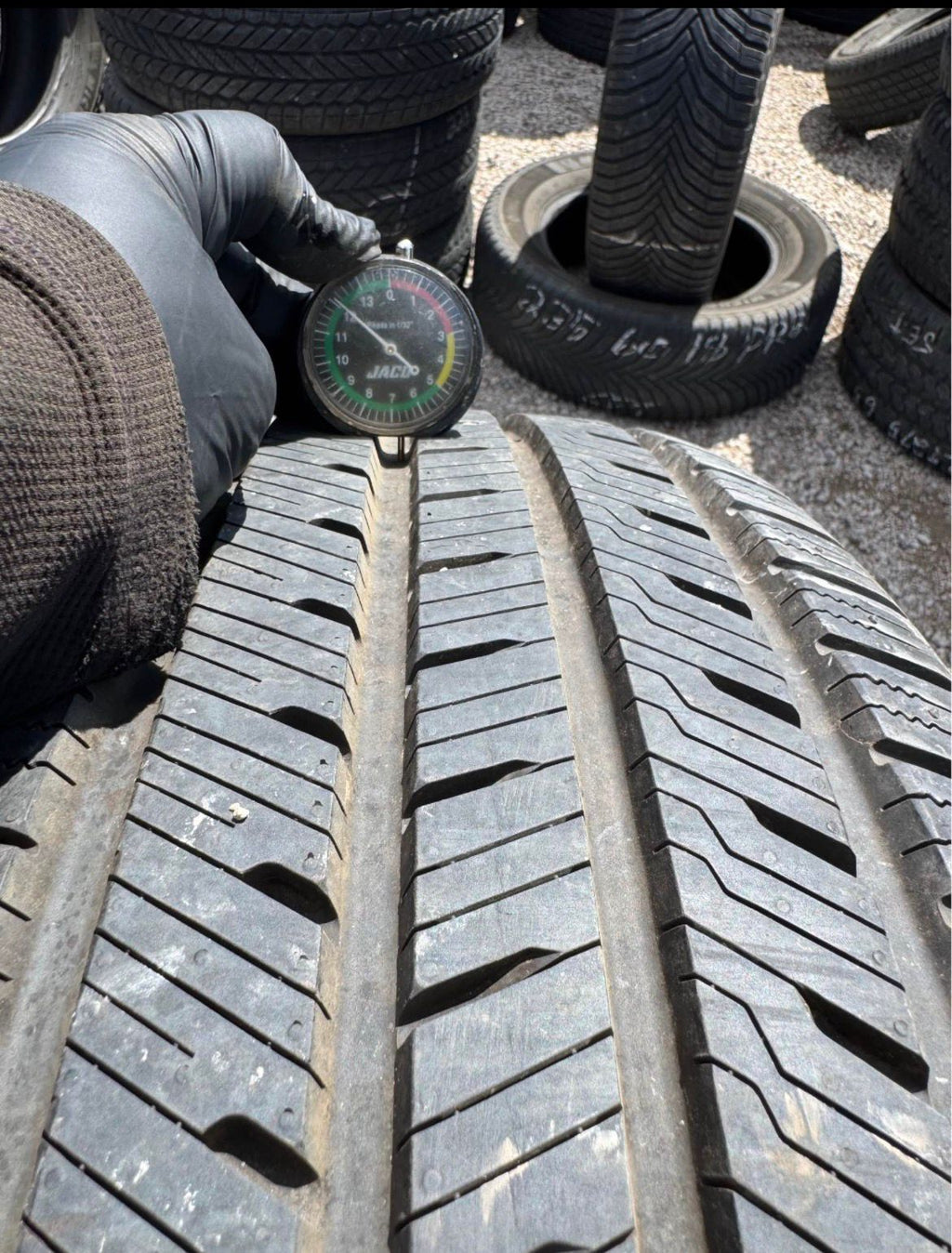 255/65R18 Pair (2 Used Tires) Yokohama YK-CTX