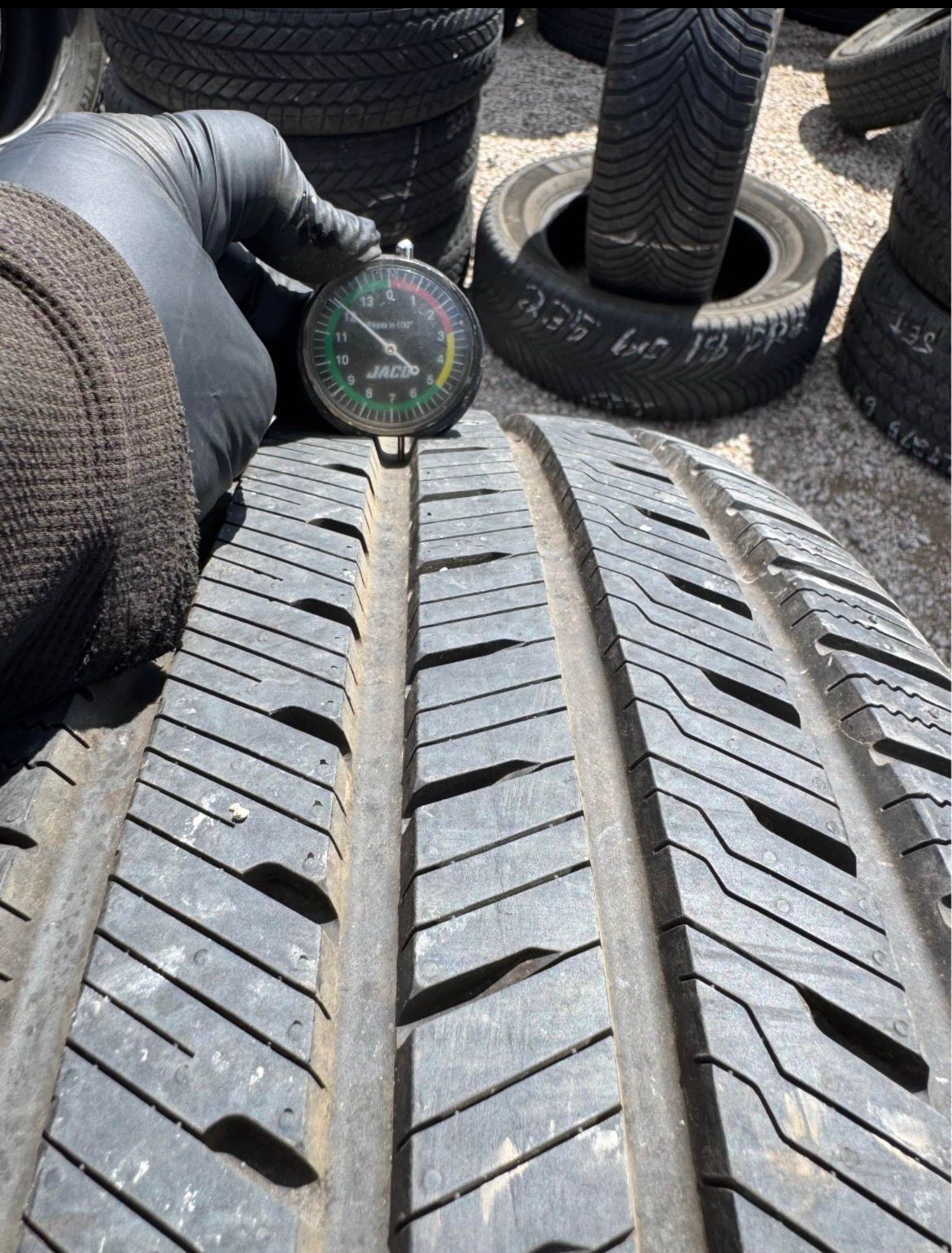 255/65R18 Pair (2 Used Tires) Yokohama YK-CTX