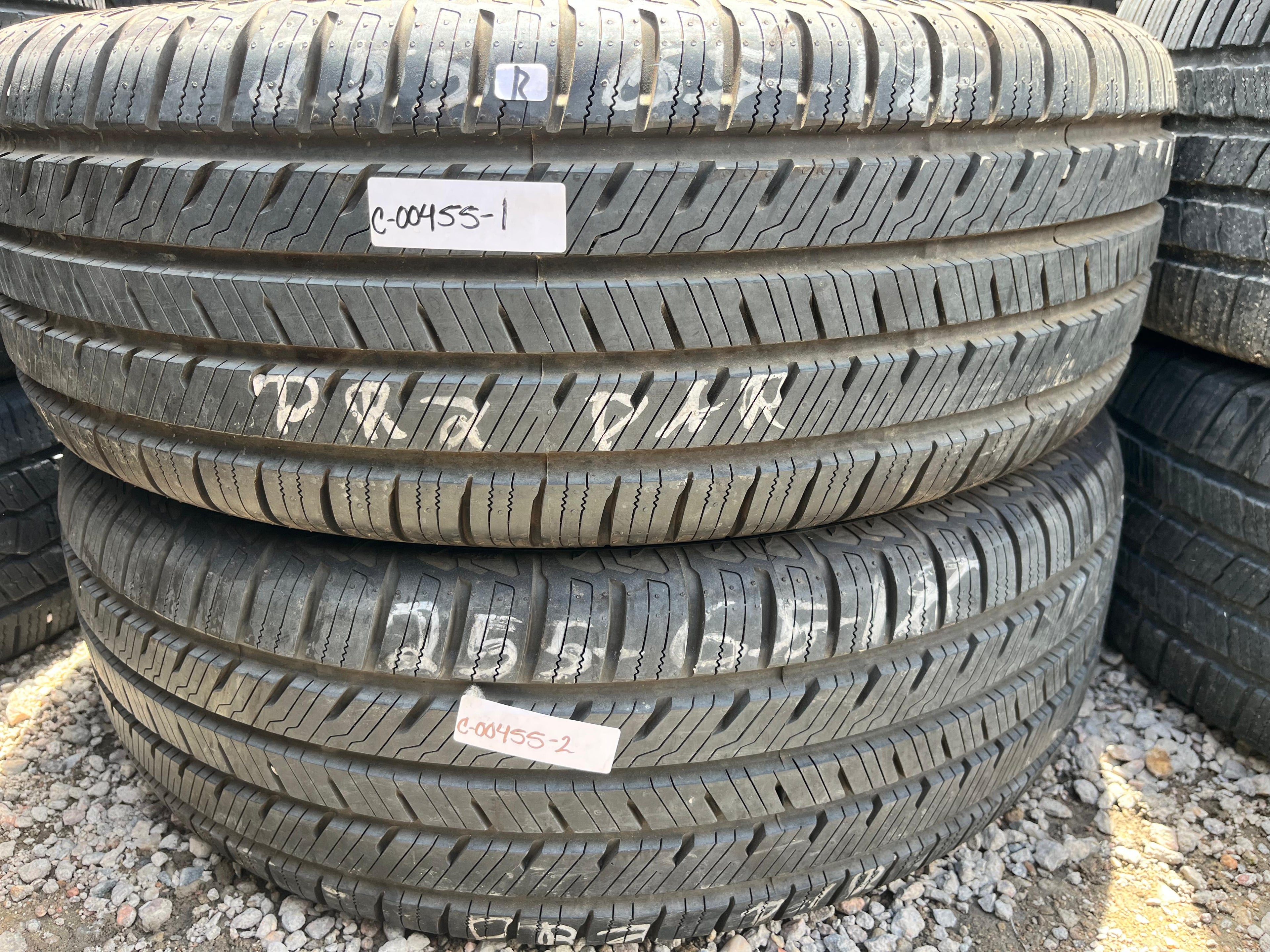 255/65R18 Pair (2 Used Tires) Yokohama YK-CTX