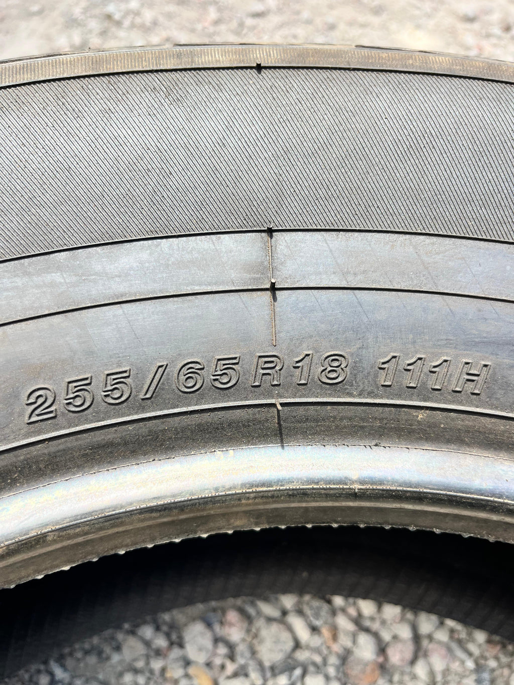 255/65R18 Pair (2 Used Tires) Yokohama YK-CTX