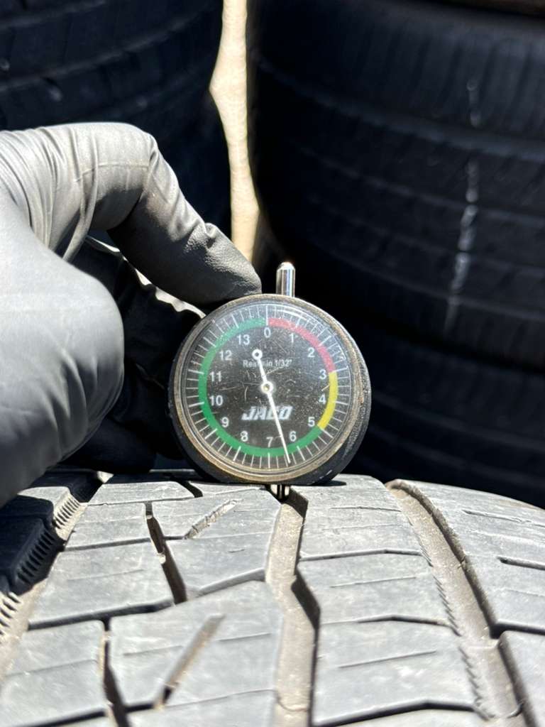235/55R17 Pair (2 Used Tires) Continental Control Contact Sport SRS+