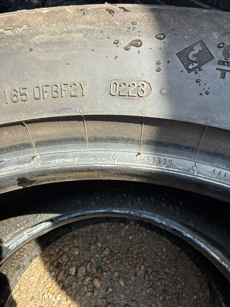 235/55R17 Pair (2 Used Tires) Continental Control Contact Sport SRS+