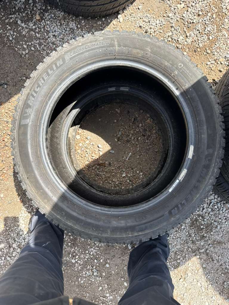235/50R17 Pair (2 Used Tires) Michelin CrossClimate