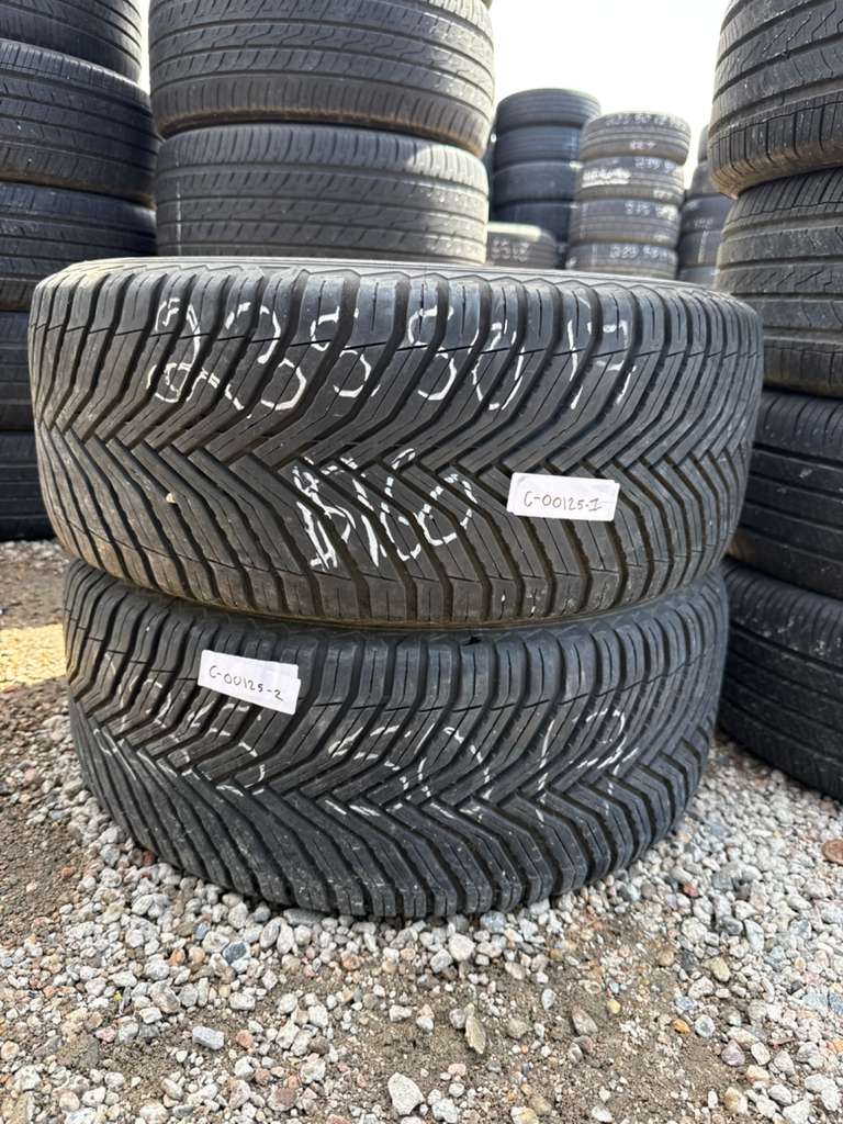 235/50R17 Pair (2 Used Tires) Michelin CrossClimate