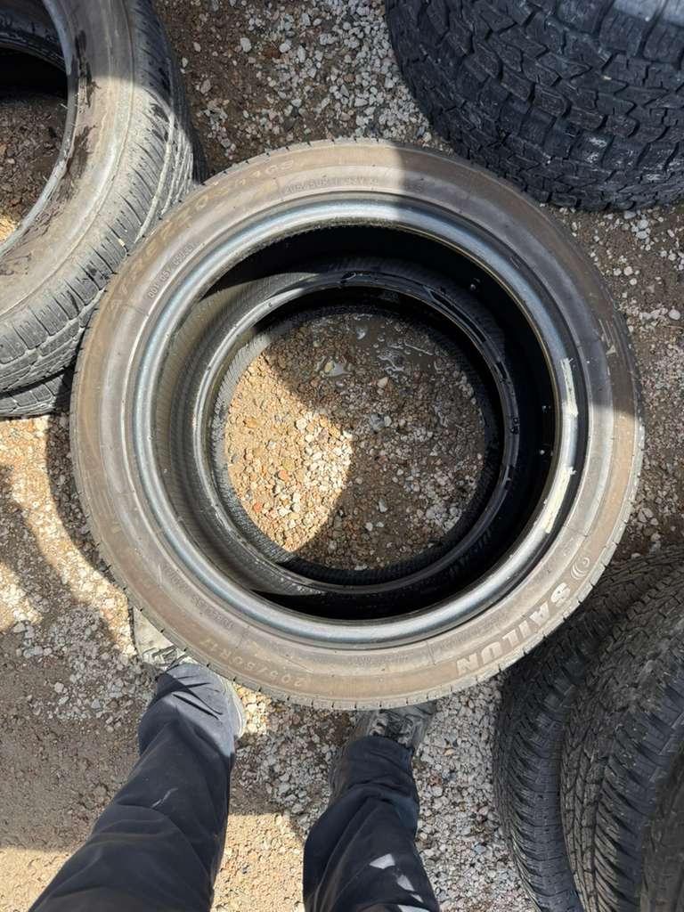 205/50R17 Pair (2 Used Tires) Sailun Atrezzo SH408
