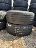 205/50R17 Pair (2 Used Tires) Sailun Atrezzo SH408