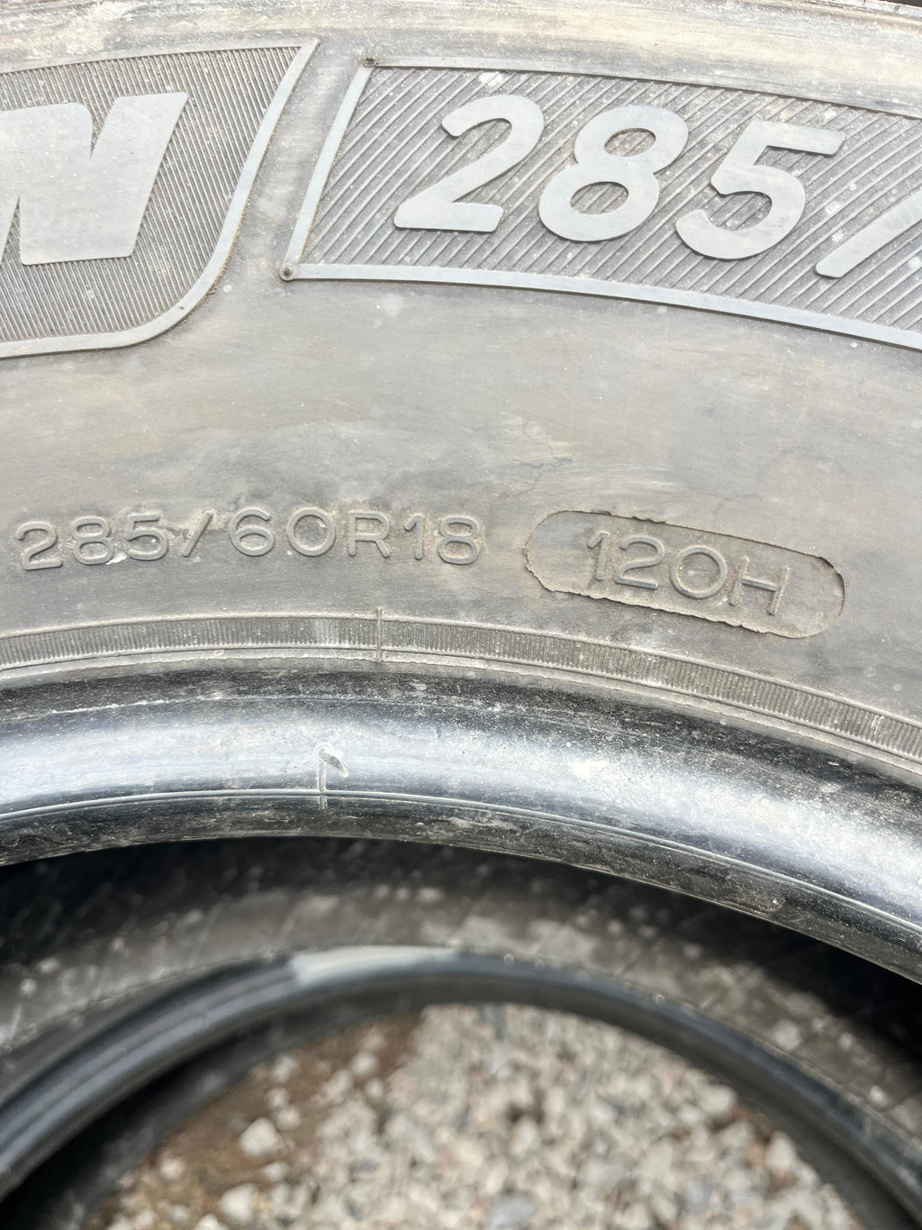 285/60R18 Pair (2 Used Tires) Michelin Defender LTX