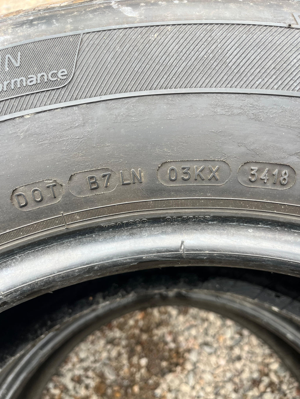 285/60R18 Pair (2 Used Tires) Michelin Defender LTX