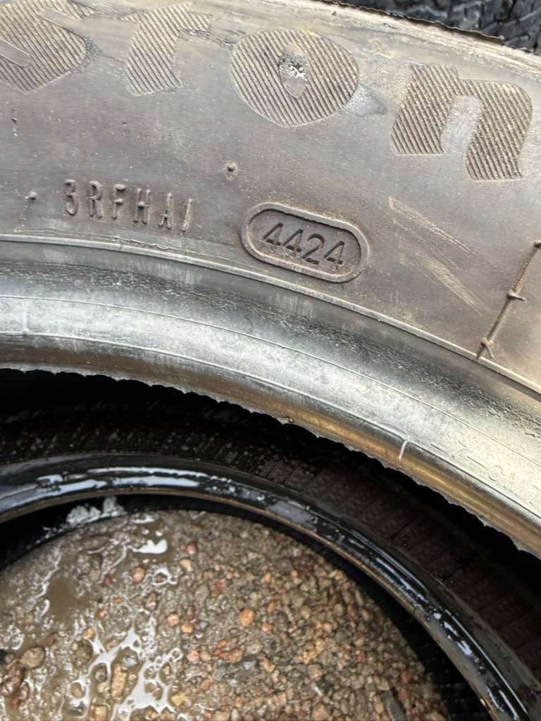 215/55R17 Pair (2 Used Tires) Firestone Firehawk AS V2