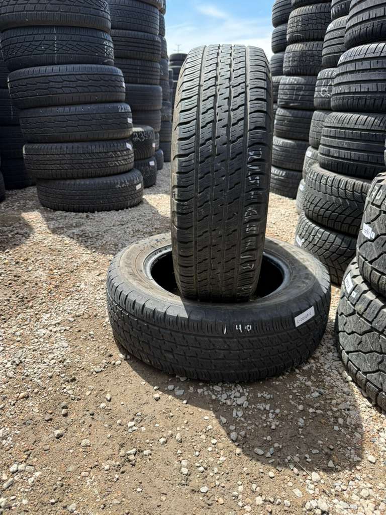 215/65R17 Pair (2 Used Tires) Falken Wildpeak H/T