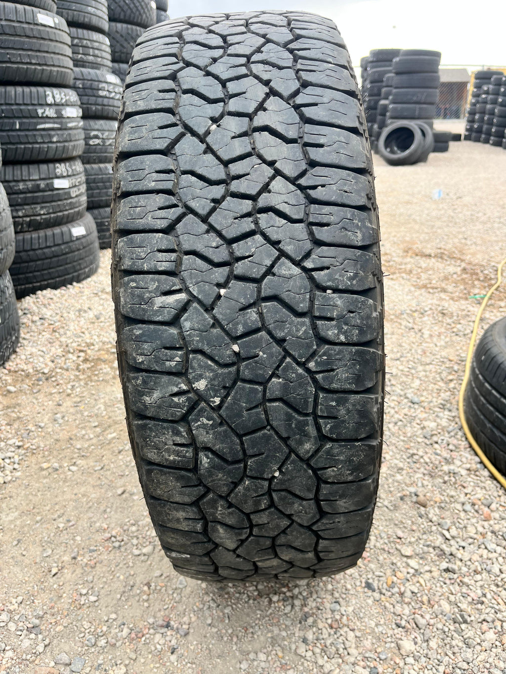 LT275/65R18 Pair (2 Used Tires) Goodyear Wrangler Workhorse