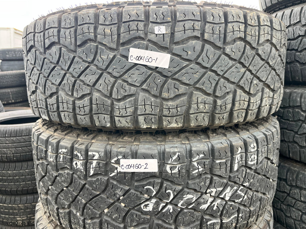 LT275/65R18 Set (4 Used Tires) Goodyear Wrangler Territory
