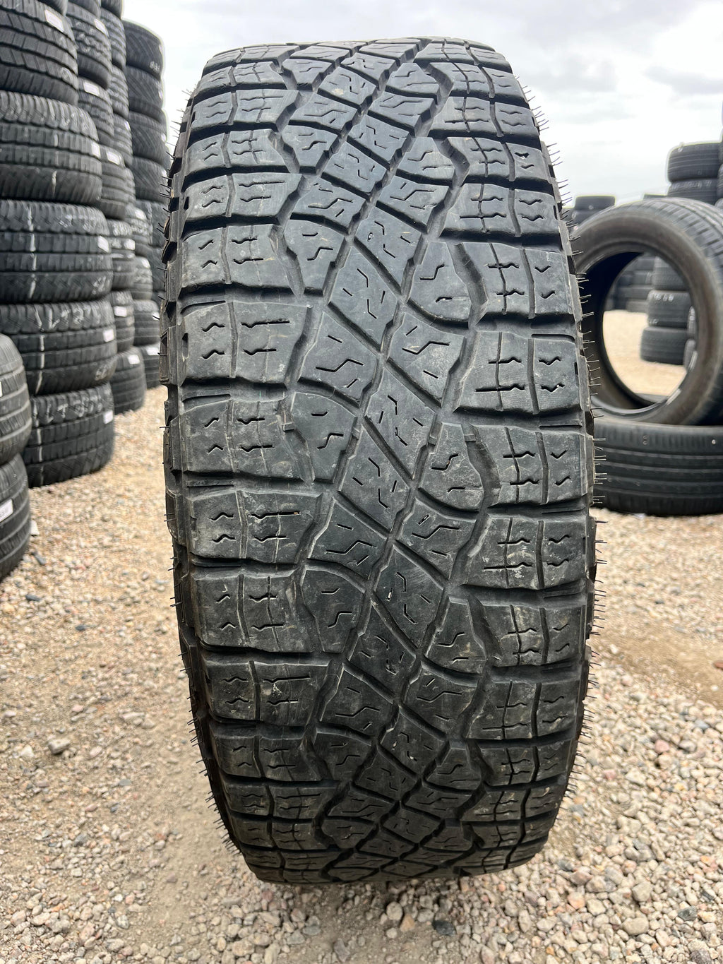 LT275/65R18 Set (4 Used Tires) Goodyear Wrangler Territory