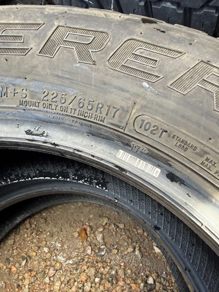 225/65R17 Pair (2 Used Tires) Cooper Discoverer True North