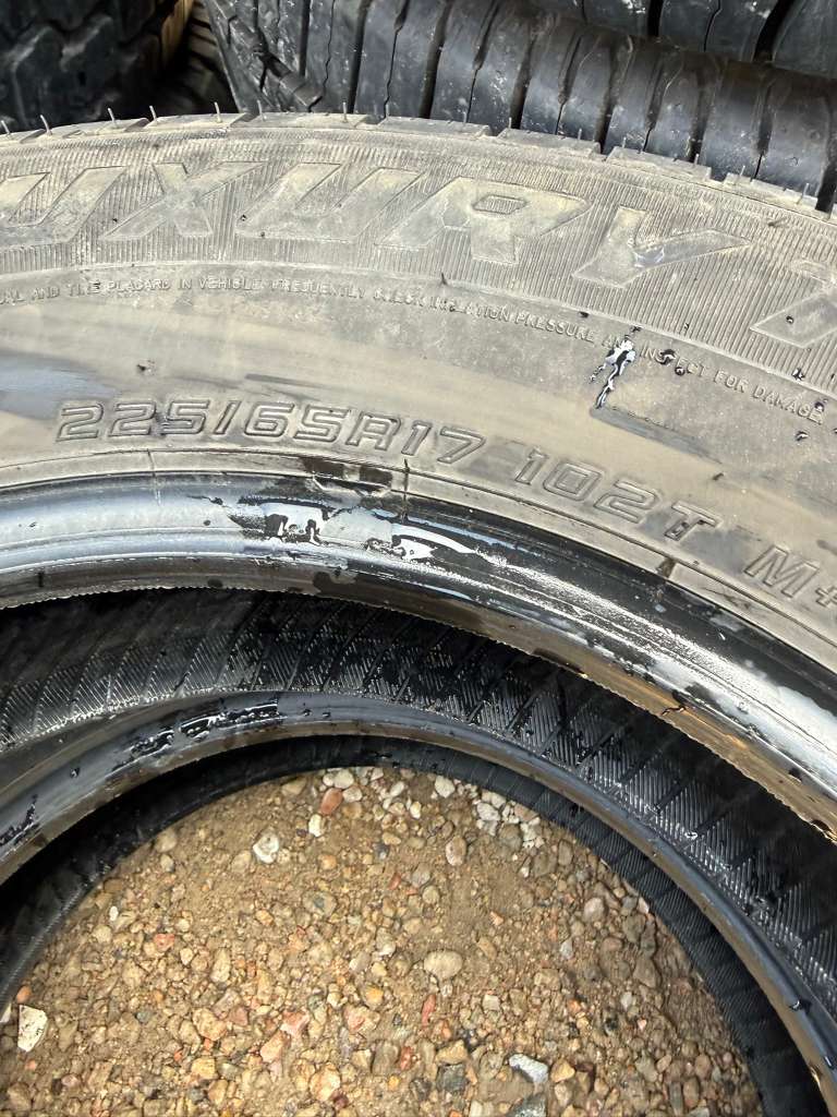 225/65R17 Pair (2 Used Tires) Mazama Reputation Luxury Touring