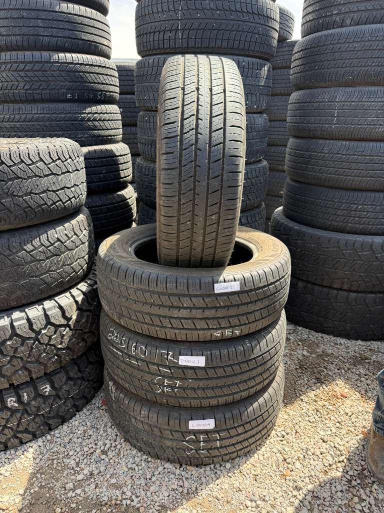 225/60R17 Set (4 Used Tires) Falken Pro G5 CSV