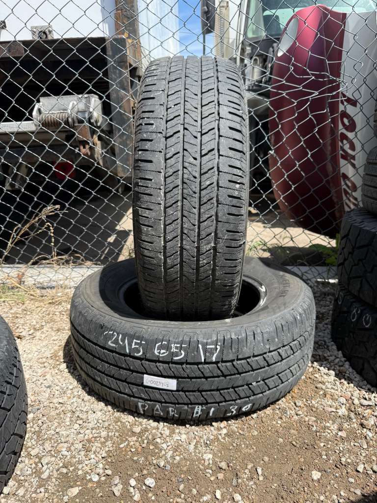 245/65R17 Pair (2 Used Tires) Laufenn X Fit HT