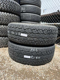 265/70R17 Pair (2 Used Tires) Hankook Dynapro AT2