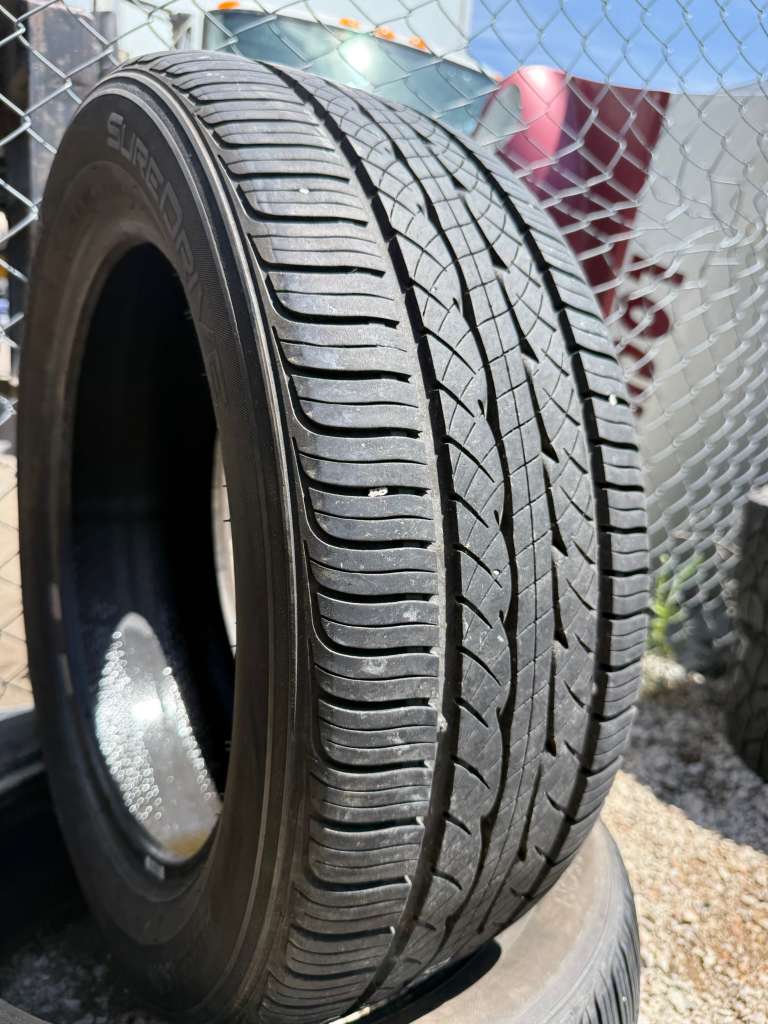 215/55R17 Pair (2 Used Tires) SureDrive All Season