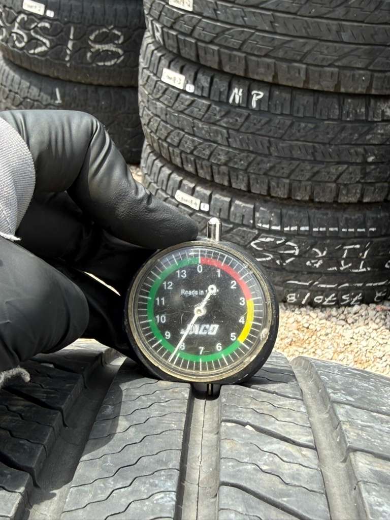 225/55R18 Pair (2 Used Tires) Michelin Defender 2