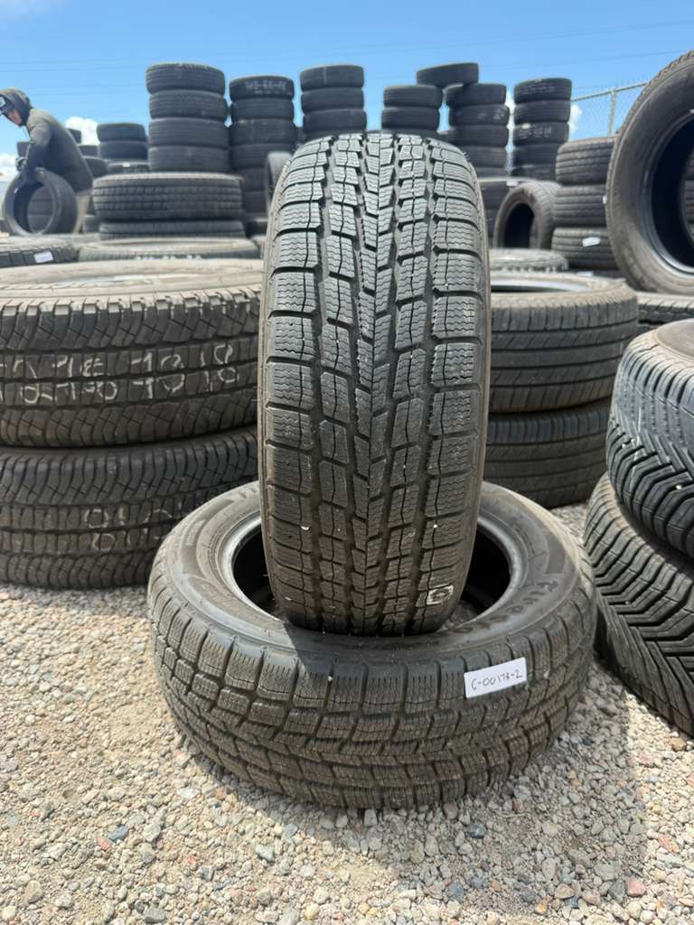 205/55R16 Pair (2 Used Tires) Firestone WeatherGrip