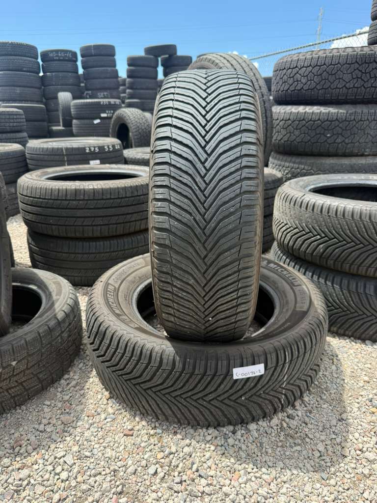 235/65R18 Pair (2 Used Tires) Michelin CrossClimate2