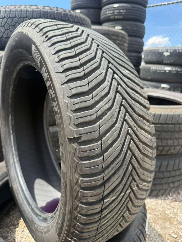 235/55R20 Pair (2 Used Tires) Michelin CrossClimate 2