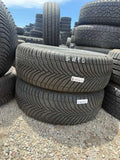 235/55R20 Pair (2 Used Tires) Michelin CrossClimate 2