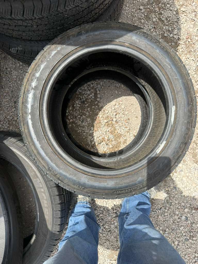 215/55R17 Pair (2 Used Tires) BFGoodrich Advantage Control