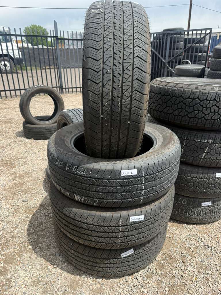 275/60R20 Set (4 Used Tires) Hankook Dynapro AT2