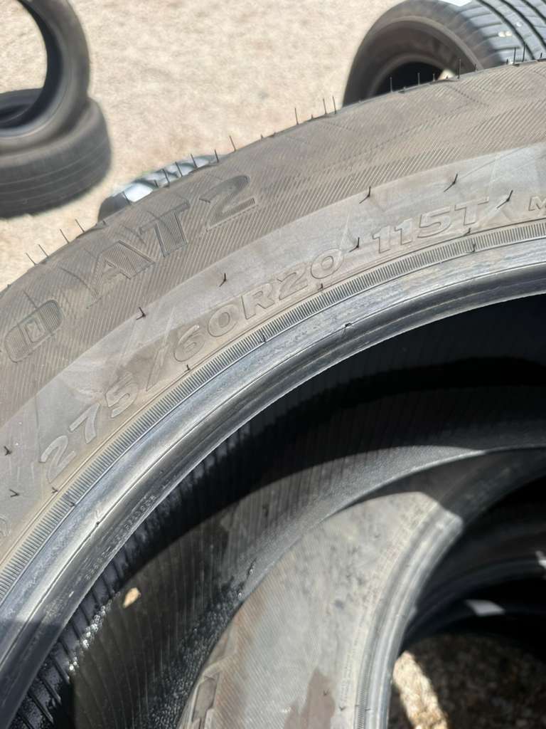 275/60R20 Set (4 Used Tires) Hankook Dynapro AT2
