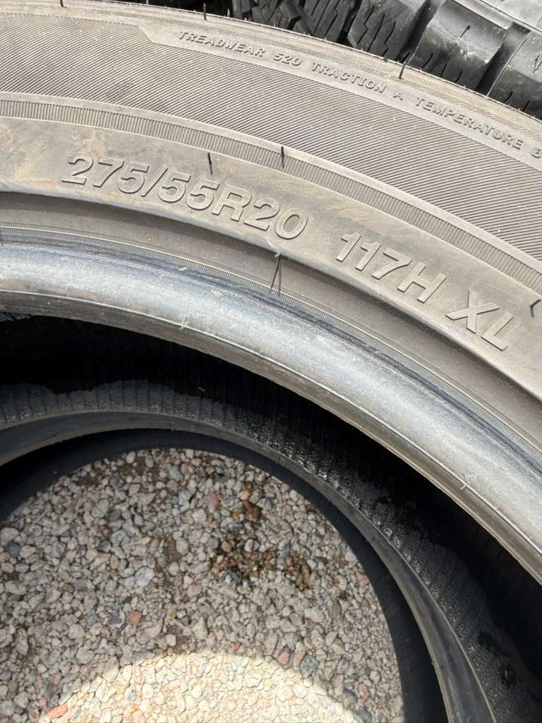275/55R20 Pair (2 Used Tires) Celimo Prevail H/T