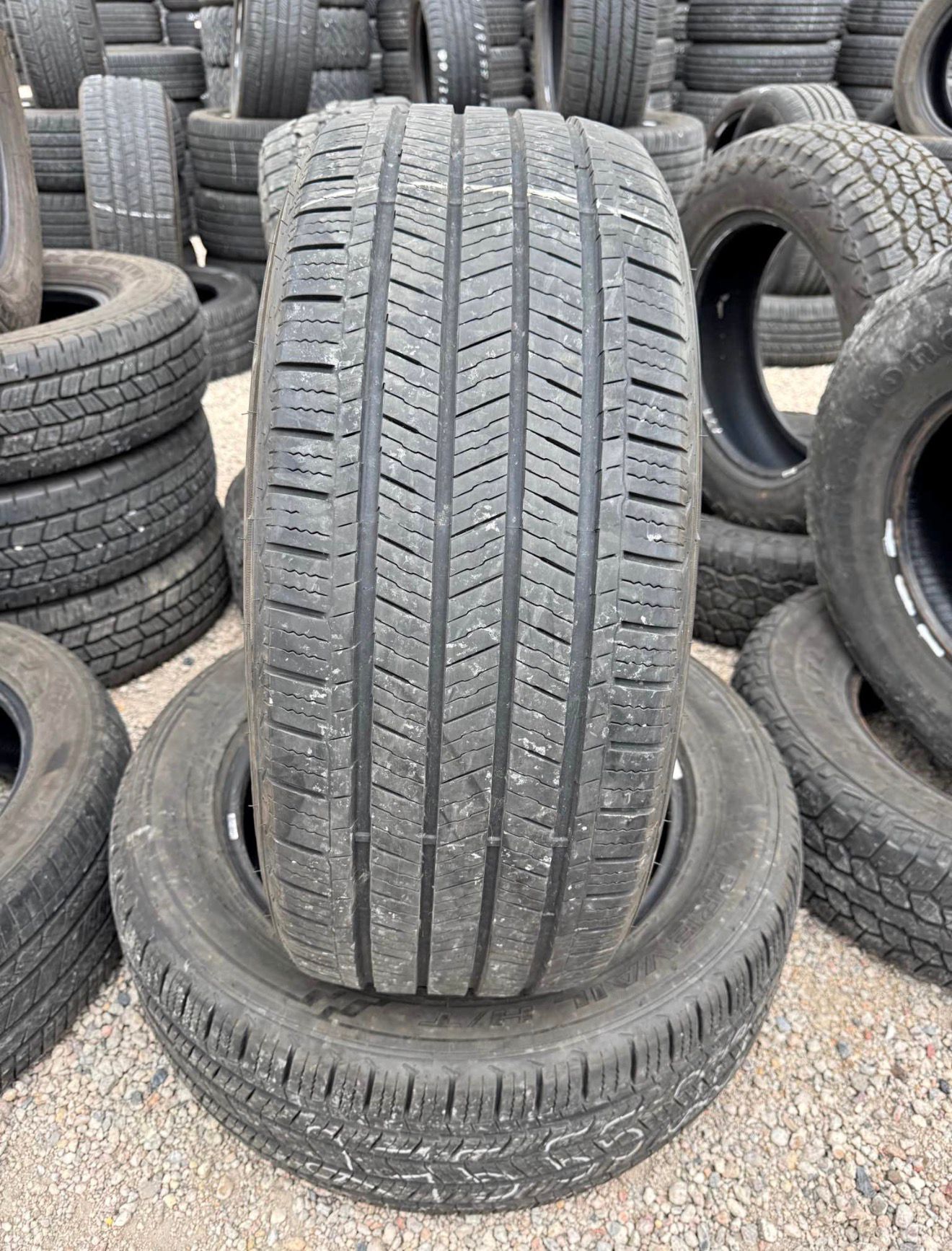 275/55R20 Pair (2 Used Tires) Celimo Prevail H/T