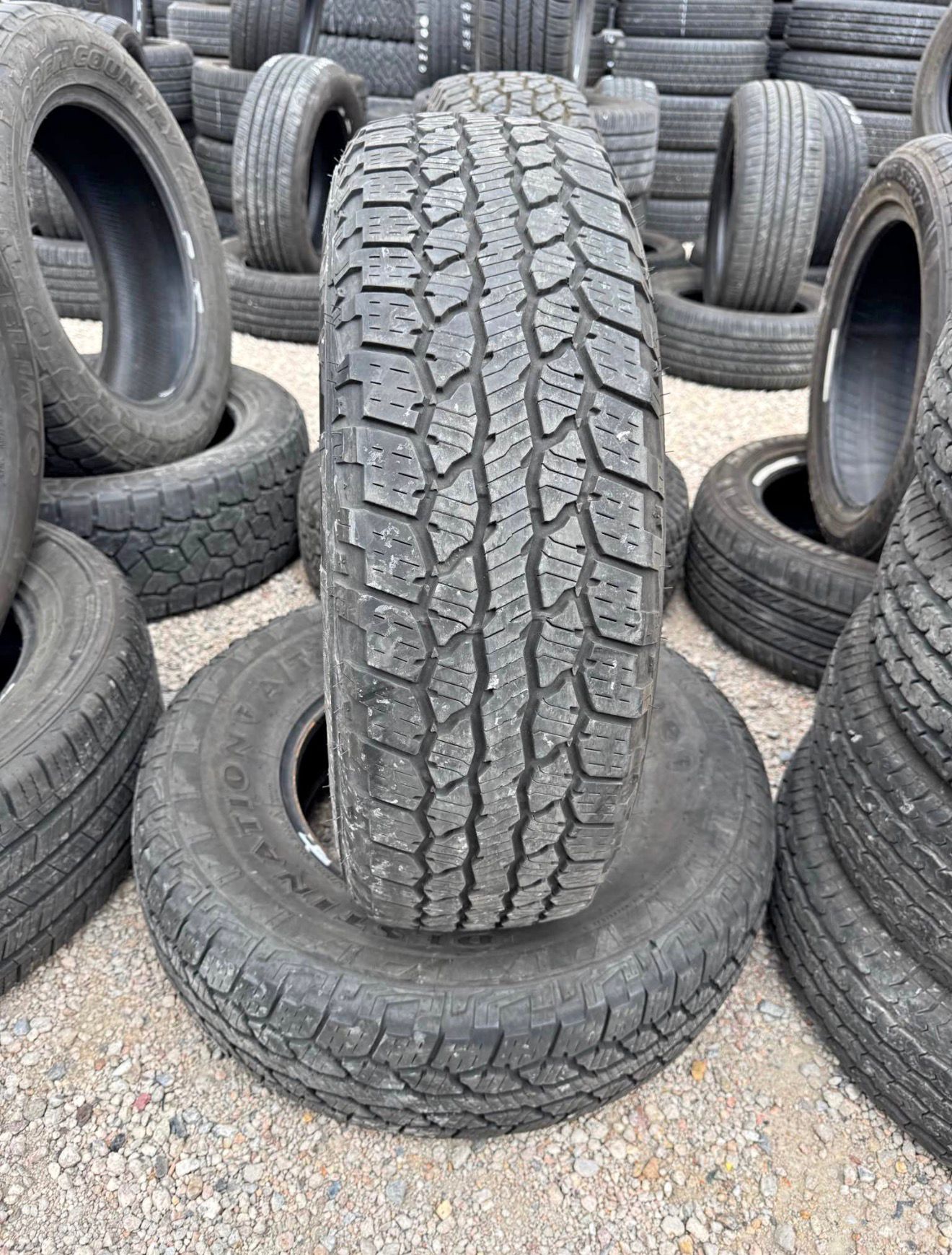 235/75R15 Pair (2 Used Tires) Firestone Destination A/T 2