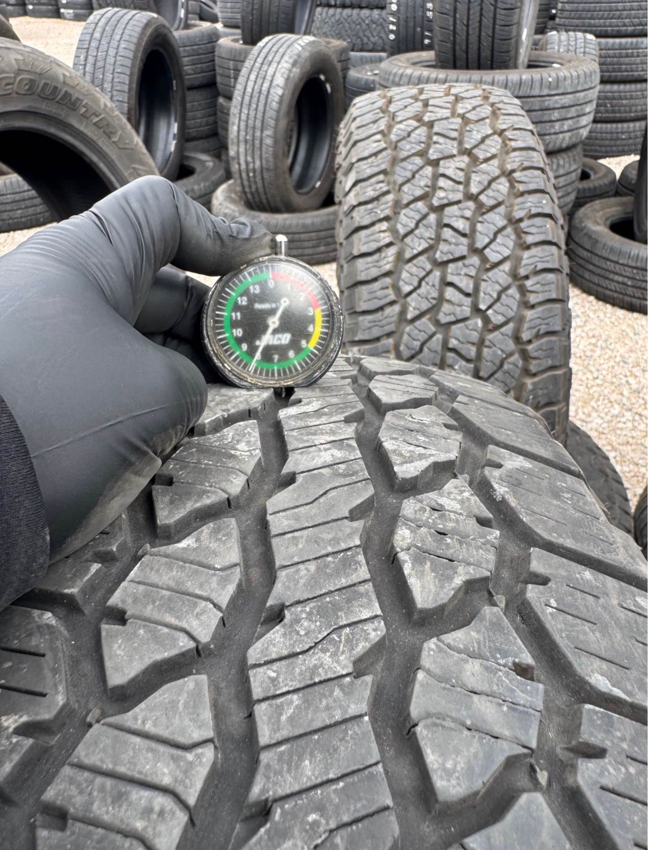 235/75R15 Pair (2 Used Tires) Firestone Destination A/T 2