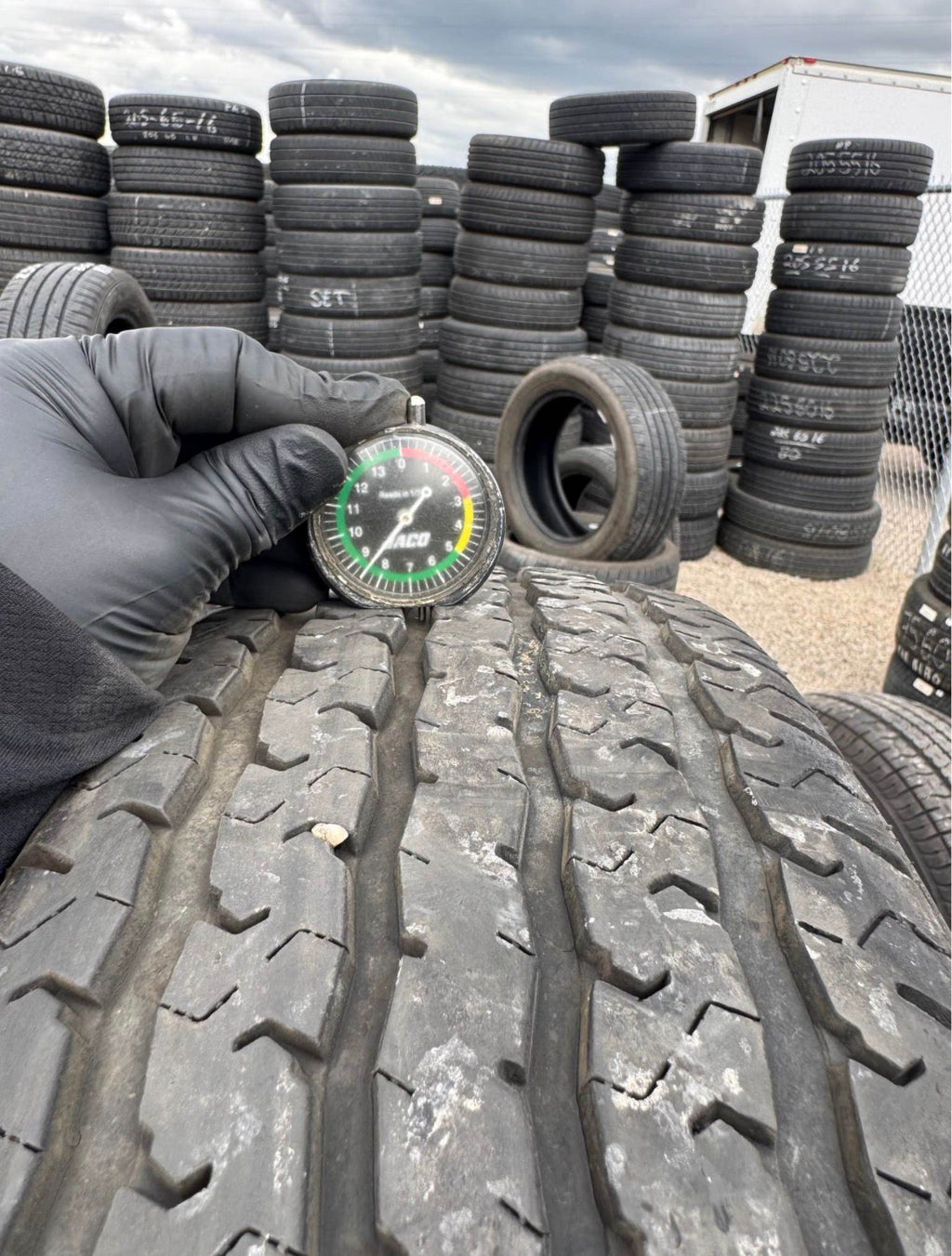 ST225/75R15 (5 Used Tires) TowStar ST Radial
