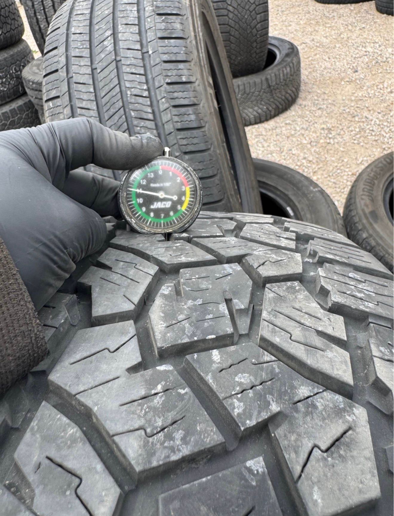 255/55R18 Pair (2 Used Tires) Toyo Open Country A/T III