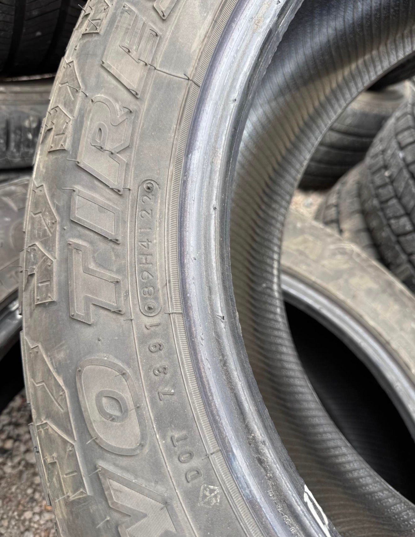 255/55R18 Pair (2 Used Tires) Toyo Open Country A/T III
