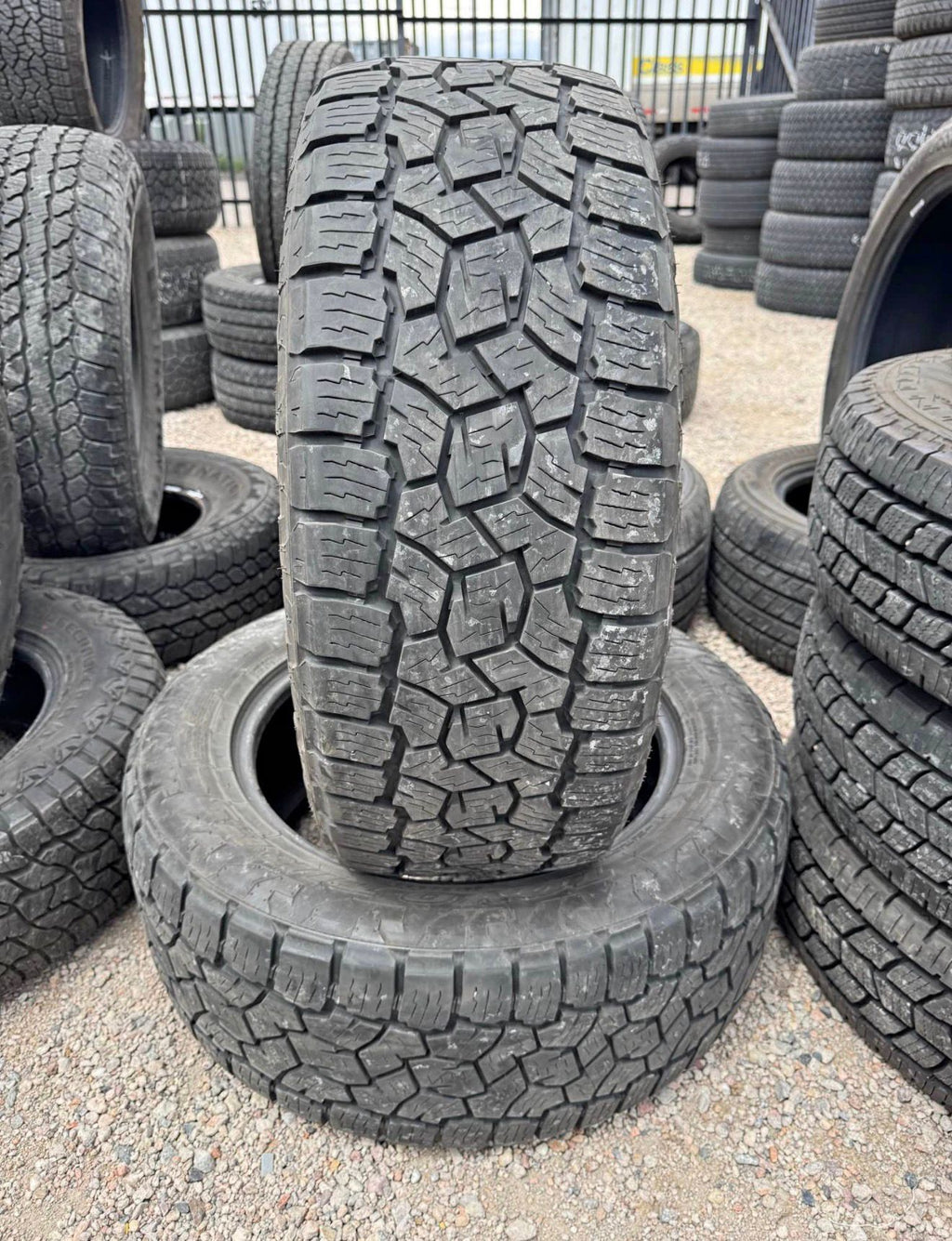 255/55R18 Pair (2 Used Tires) Toyo Open Country A/T III