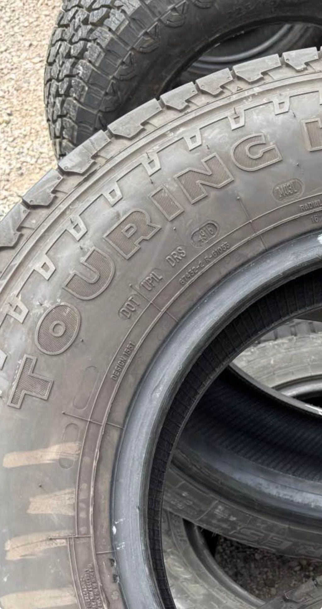 LT225/75R16 Set (4 Used Tires) Dean Back Country Touring H/T