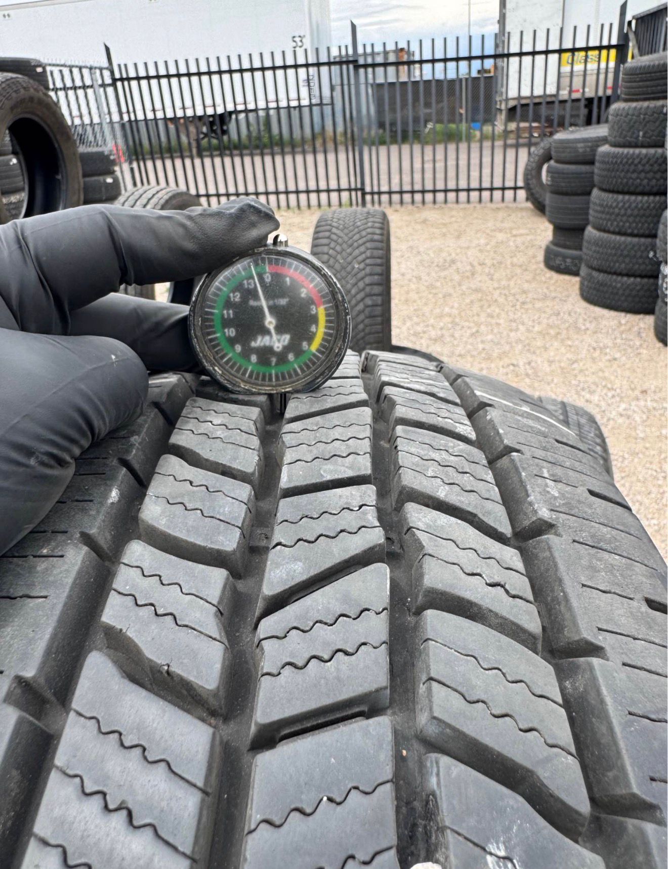 LT225/75R16 Set (4 Used Tires) Dean Back Country Touring H/T