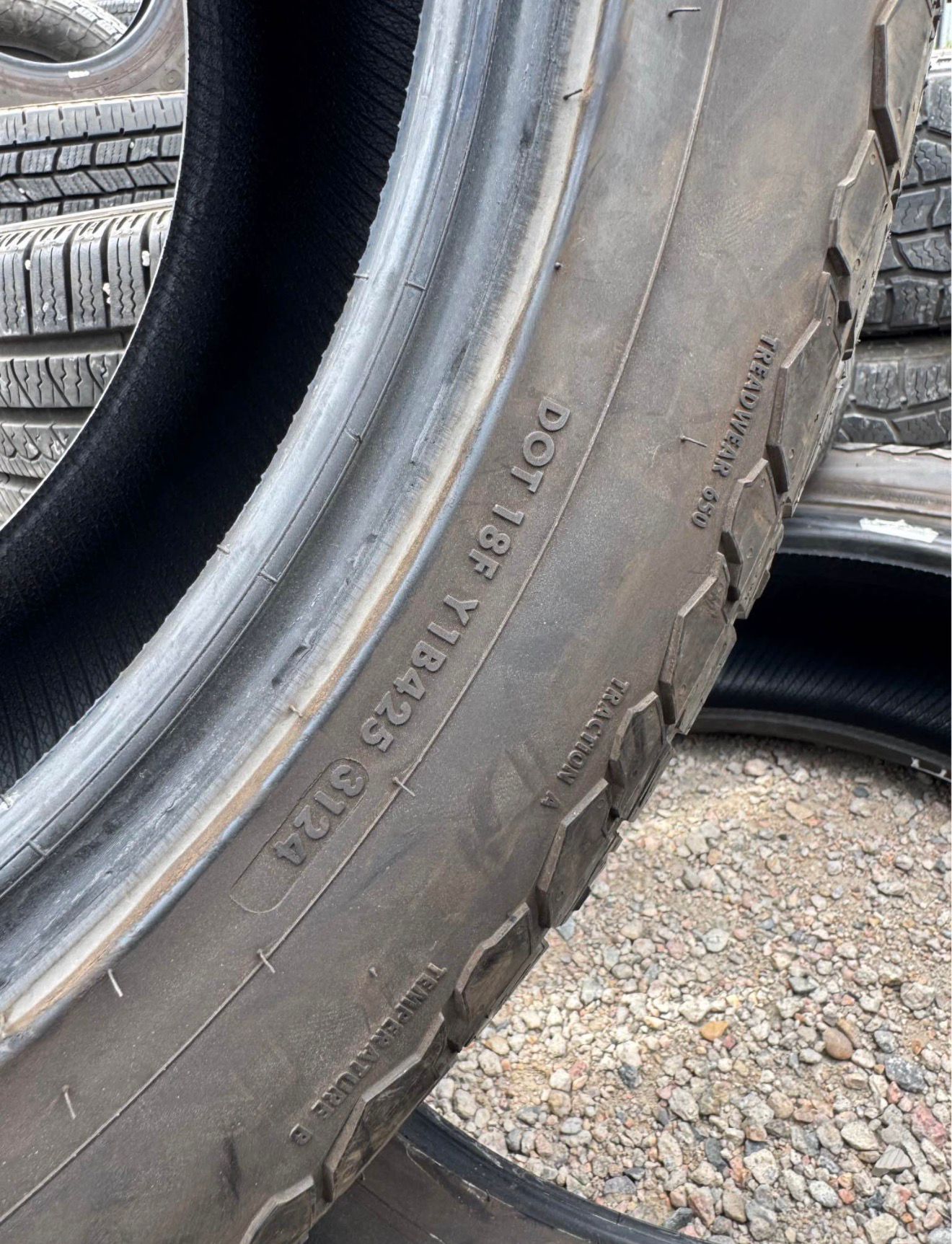275/55R20 Pair (2 Used Tires) Vredestein Pinza AT