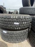 275/55R20 Pair (2 Used Tires) Vredestein Pinza AT
