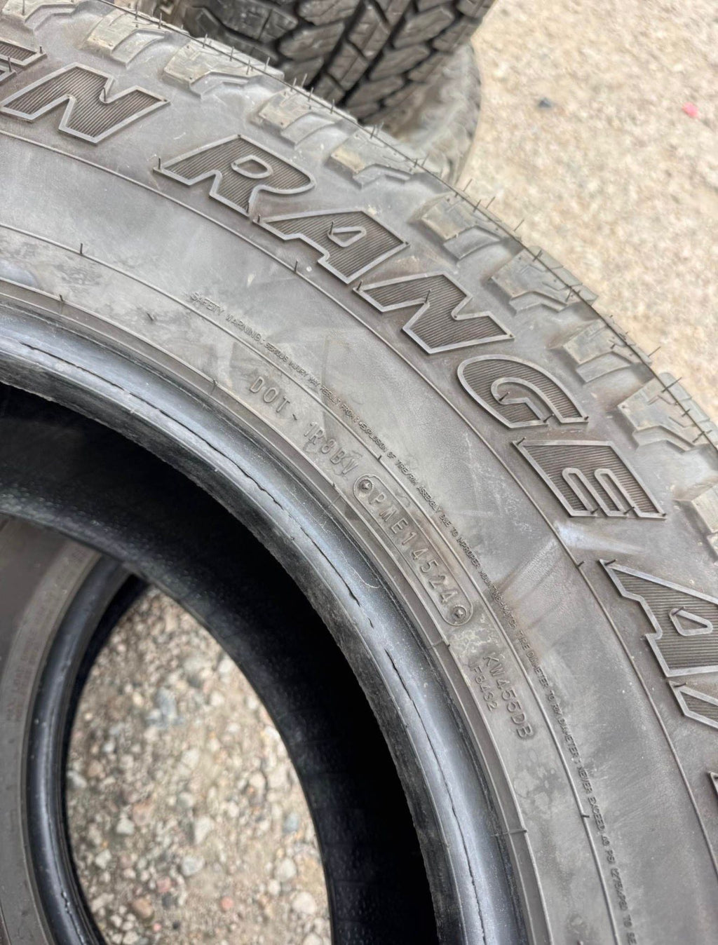 LT285/75R18 Pair (2 Used Tires) Mazama Open Range A/T Plus