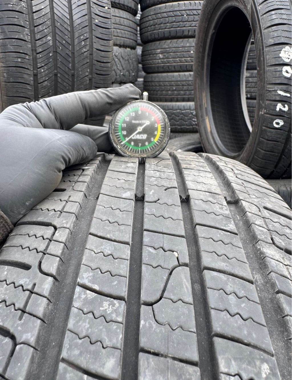 205/65R16 Pair (2 Used Tires) Dean Road Control 2